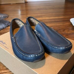 Cole Haag Leather Blue Loafer